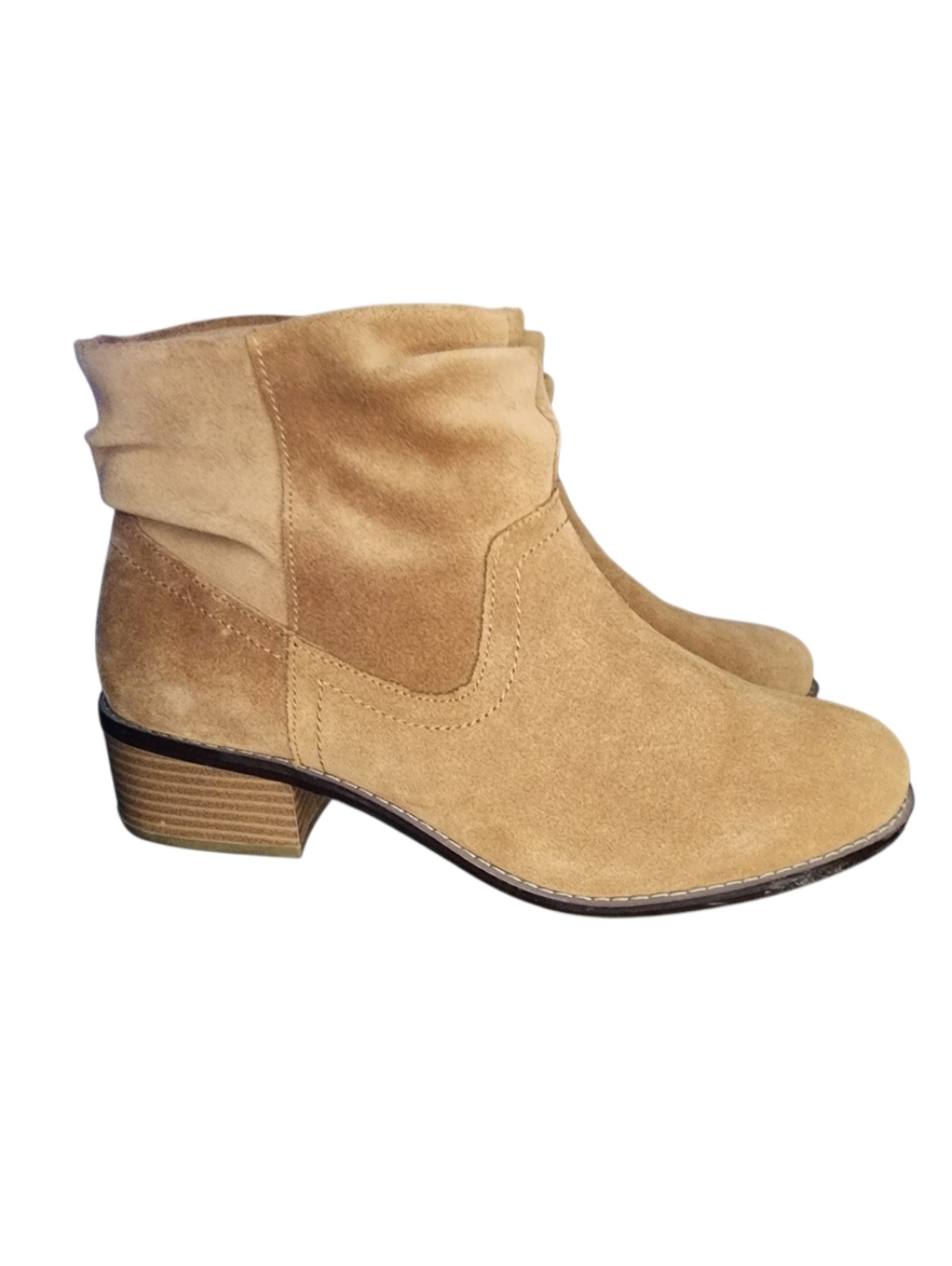 NWOT Vionic Kanela Weather Resistant Suede Ankle Boots, Womens 7